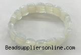 CGB3442 7.5 inches 10*15mm faceted marquise opal bracelets