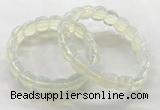 CGB3464 7.5 inches 10*14mm faceted oval opal bracelets