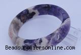 CGB479 Inner diameter 60mm fashion dogtooth amethyst bangle