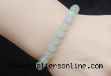 CGB5014 6mm, 8mm round New jade beads stretchy bracelets