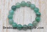 CGB5354 10mm, 12mm round peafowl agate beads stretchy bracelets