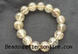 CGB655 7.5 inches 12mm round AA golden rutilated quartz bracelets