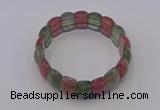 CGB666 7.5 inches 12*20mm mixed strawberry quartz bracelet