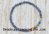 CGB7012 7 chakra 4mm sodalite beaded meditation yoga bracelets