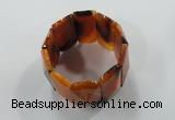 CGB709 8 inches 21*55mm agate gemstone bracelet wholesale