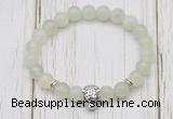 CGB7378 8mm New jade bracelet with tiger head for men or women