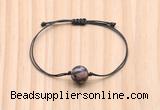 CGB9943 Fashion 12mm rhodonite gemstone adjustable bracelet jewelry