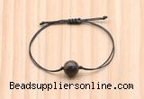 CGB9944 Fashion 12mm bronzite gemstone adjustable bracelet jewelry