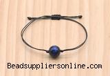 CGB9973 Fashion 12mm blue tiger eye adjustable bracelet jewelry