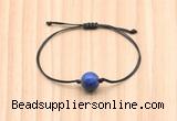 CGB9979 Fashion 12mm lapis lazuli adjustable bracelet jewelry