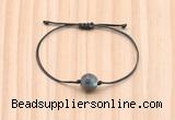 CGB9984 Fashion 12mm faceted labradorite adjustable bracelet jewelry