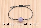 CGB9995 Fashion 12mm lavender amethyst adjustable bracelet jewelry