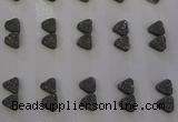 CGC64 8*8mm triangle druzy quartz cabochons wholesale