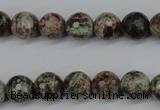 CGG02 15.5 inches 8mm faceted round ghost gemstone beads wholesale