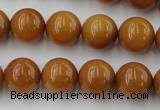 CGJ303 15.5 inches 10mm round goldstone jade beads wholesale