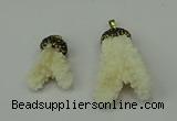 CGP209 25*30mm - 30*50mm freeform coral pendants wholesale