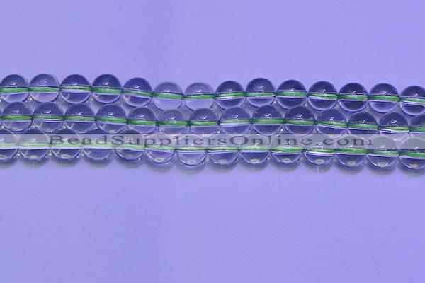 CGQ304 15.5 inches 12mm round AA grade natural green quartz beads