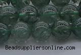 CGQ503 15.5 inches 10mm round imitation green phantom quartz beads