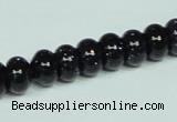 CGS113 15.5 inches 6*10mm rondelle blue goldstone beads wholesale