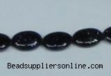 CGS134 15.5 inches 10*14mm oval blue goldstone beads wholesale