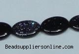 CGS135 15.5 inches 13*18mm oval blue goldstone beads wholesale