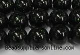 CGS403 15.5 inches 10mm round green goldstone beads wholesale