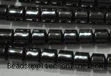 CHE114 15.5 inches 3*3mm tyre hematite beads wholesale