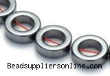 CHE15 16 inches 12mm donut shape hematite beads Wholesale