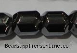 CHE230 15.5 inches 10*12mm hematite beads wholesale