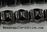 CHE232 15.5 inches 10*12mm hematite beads wholesale