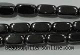 CHE248 15.5 inches 4*8mm cuboid hematite beads wholesale