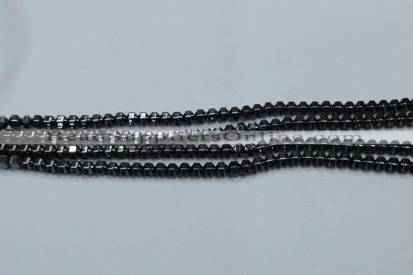 CHE980 15.5 inches 4*4mm hematite beads wholesale