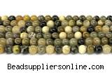 CHJ102 15 inches 8mm round honeybee jasper beads