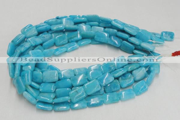 CHM03 16 inches 13*18mm rectangle blue hemimorphite beads wholesale