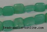 CHM16 15.5 inches 12*12mm square green hemimorphite beads wholesale