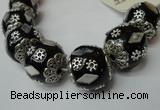 CIB102 17mm round fashion Indonesia jewelry beads wholesale