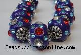 CIB105 17mm round fashion Indonesia jewelry beads wholesale