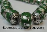 CIB145 18mm round fashion Indonesia jewelry beads wholesale