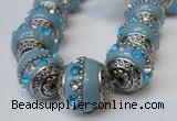 CIB170 19mm round fashion Indonesia jewelry beads wholesale