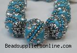 CIB182 18mm round fashion Indonesia jewelry beads wholesale