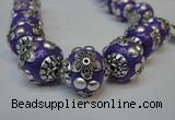 CIB222 18mm round fashion Indonesia jewelry beads wholesale