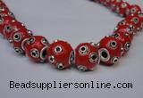 CIB230 13mm round fashion Indonesia jewelry beads wholesale