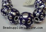 CIB252 22mm round fashion Indonesia jewelry beads wholesale