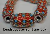 CIB336 17*33mm drum fashion Indonesia jewelry beads wholesale