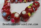 CIB350 20mm round fashion Indonesia jewelry beads wholesale