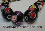 CIB352 20mm round fashion Indonesia jewelry beads wholesale