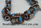 CIB370 15*25mm drum fashion Indonesia jewelry beads wholesale