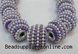 CIB394 15mm round fashion Indonesia jewelry beads wholesale