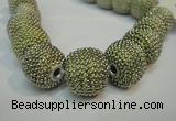 CIB412 20mm round fashion Indonesia jewelry beads wholesale