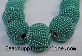 CIB414 20mm round fashion Indonesia jewelry beads wholesale